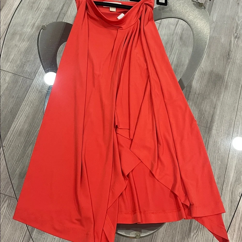 Michael Kors Asymmetrical Red Skirt - Picture 4 of 4